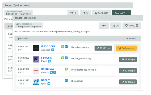 Найти попутный груз для перевозки: поиск международных заказов на ...